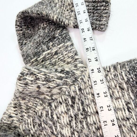 Wilfred Free Sweater Womens Large Gray Alpaca Wool Blend Full Zip Shawl Collar - Picture 5 of 10